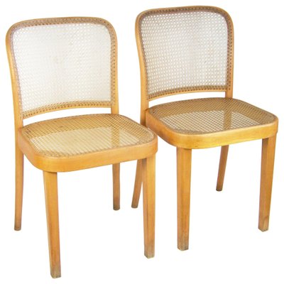 811 Chairs by Josef Hoffmann for Thonet, Set of 2-TZ-970504