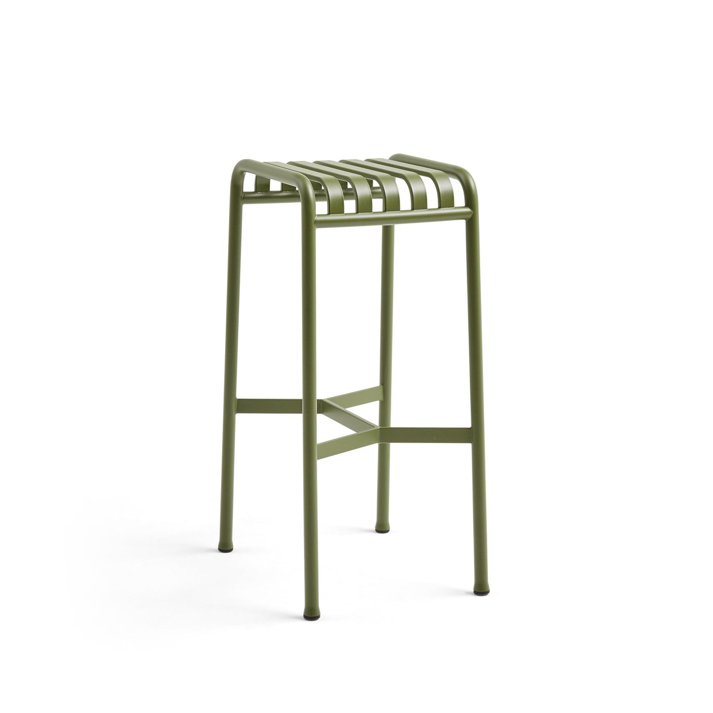 Palissade Barstool by HAY #Olive
