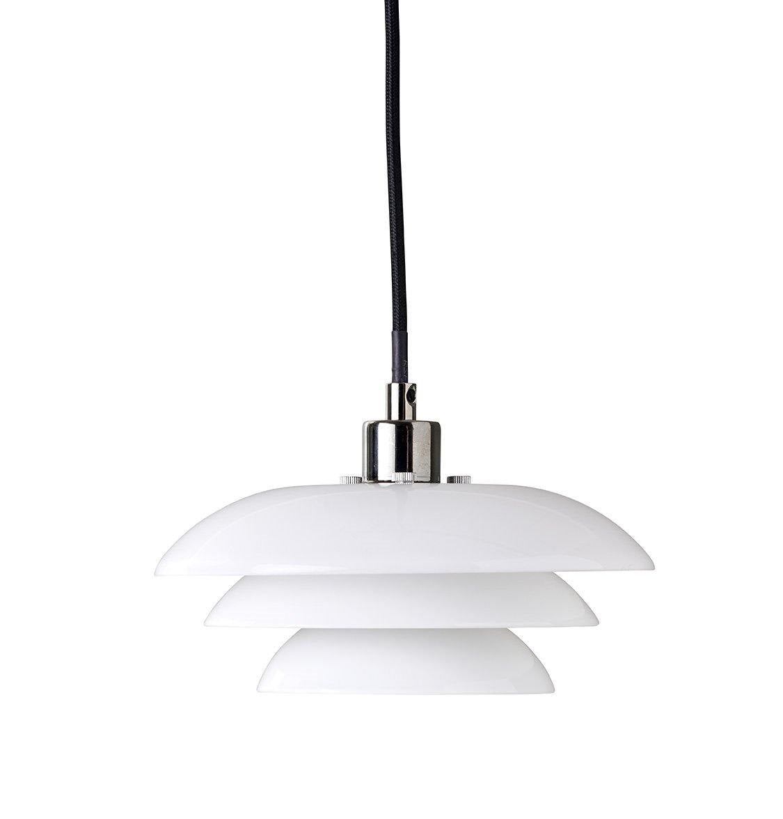 DL20 Pendant Lamp by Dyberg Larsen #Opal / Chrome