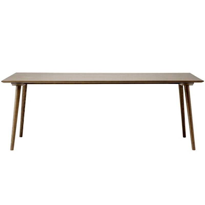 In Between SK5 table 90x200 cm by &Tradition #smoked oak #