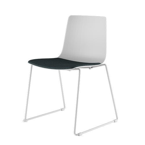 slim chair sledge soft S / 89A_S by Alias