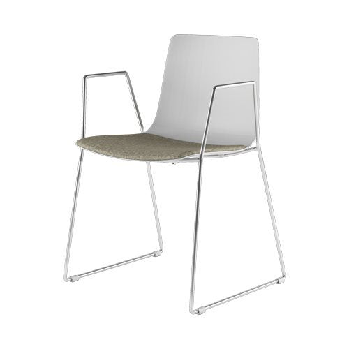 slim chair sledge arm soft S / 89B_S by Alias