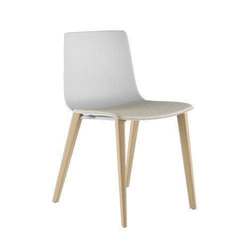 slim chair wood soft S / 89E_S by Alias