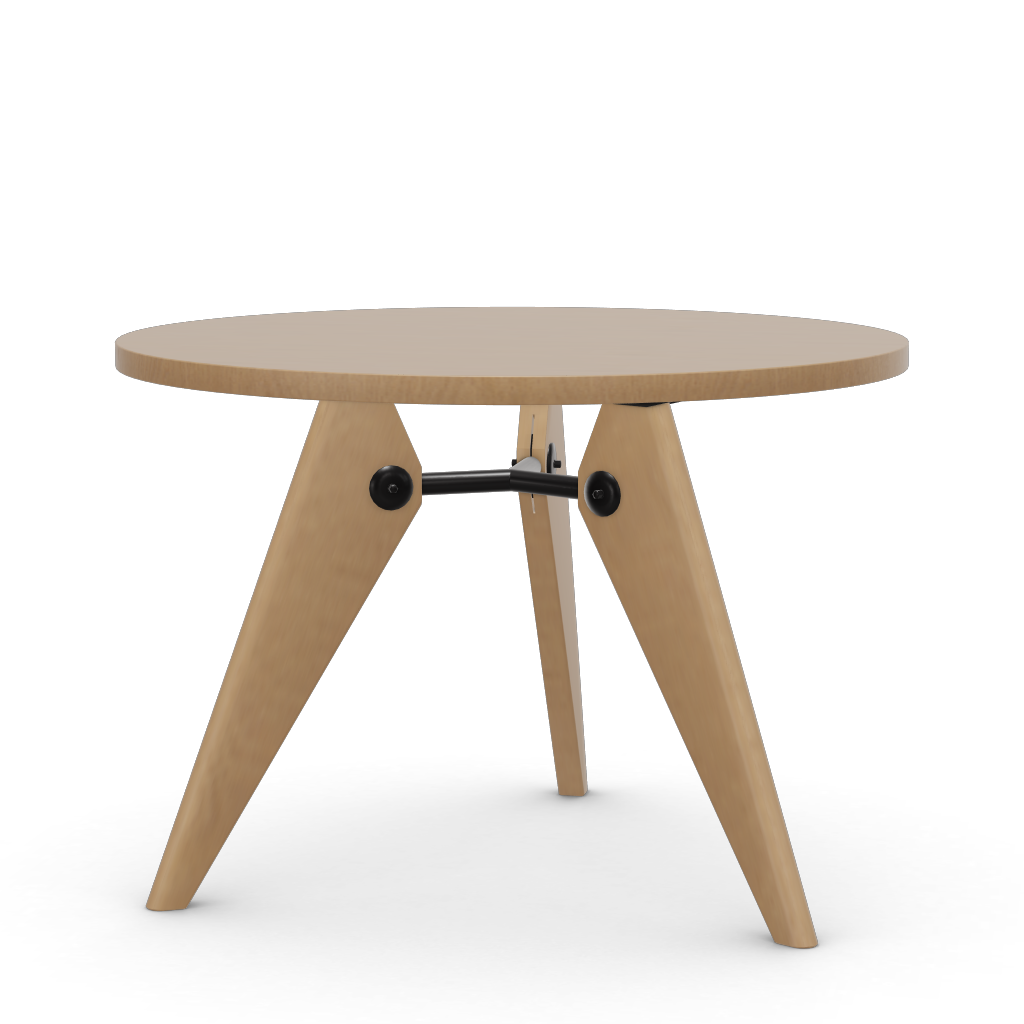 Guéridon table by Vitra #Ø 1050 mm / solid natural oak, oiled