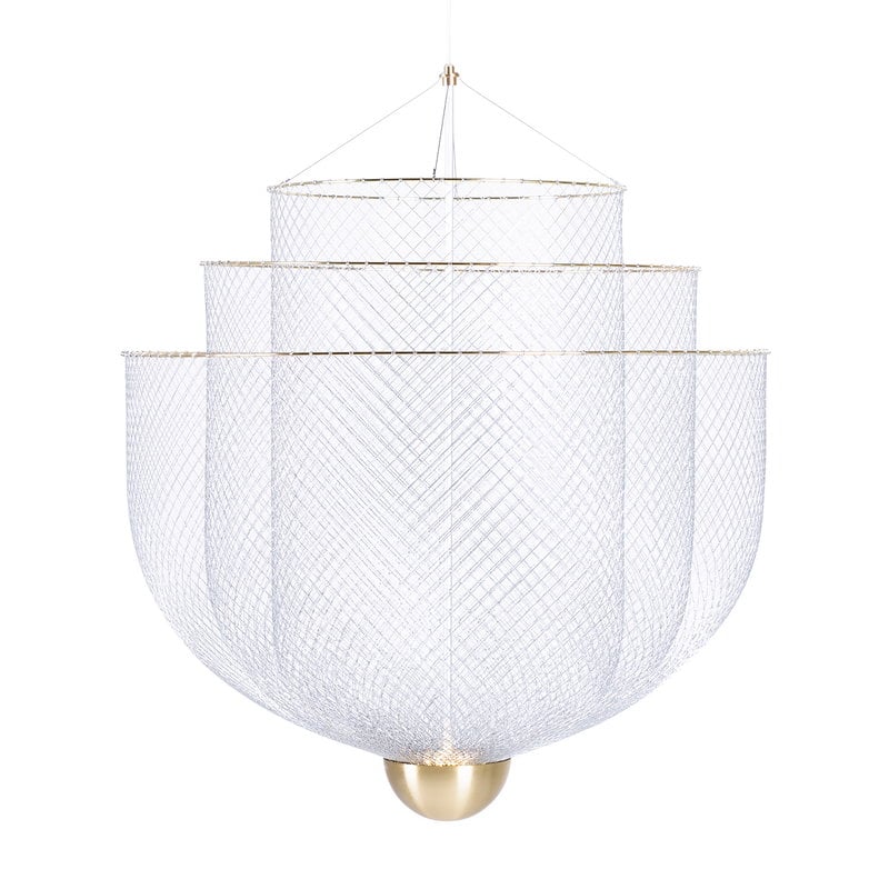 Meshmatics chandelier by Moooi #small #