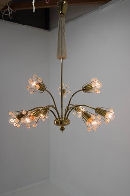 9-Light Chandelier by Emil Stejnar for Rupert Nikoll, Austria, 1950s-TZ-1107752