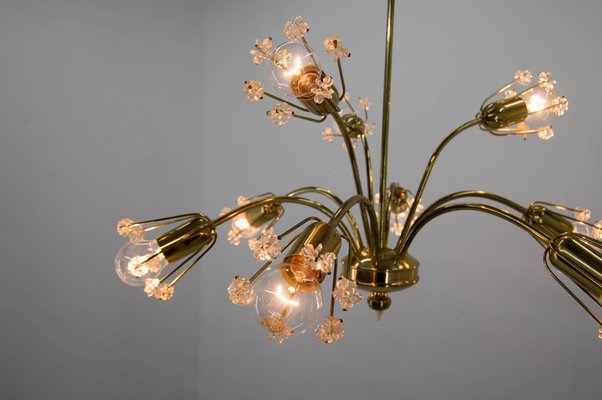 9-Light Chandelier by Emil Stejnar for Rupert Nikoll, Austria, 1950s-TZ-1107752