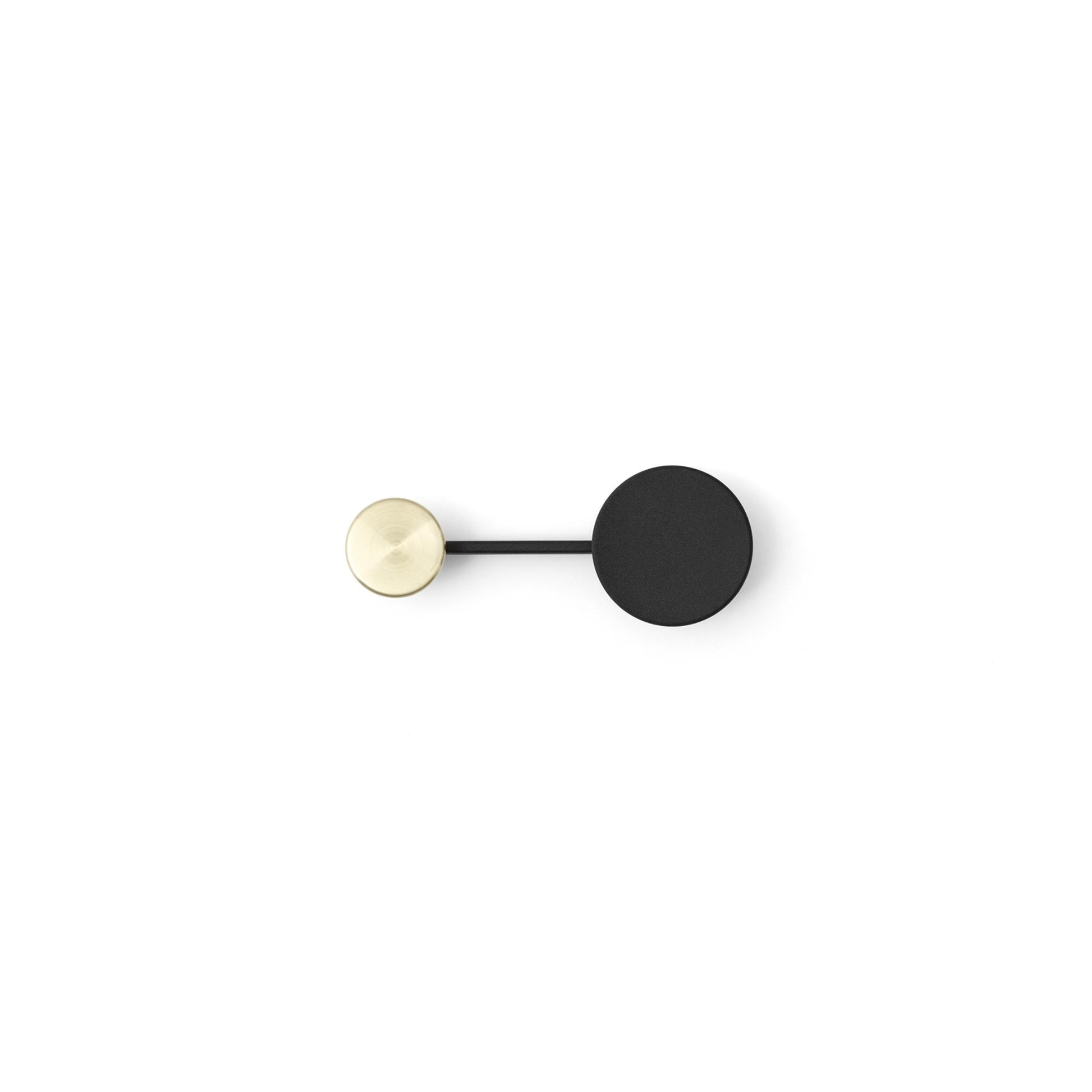 Afteroom Coat Hanger Small by Audo #Black/ Brass