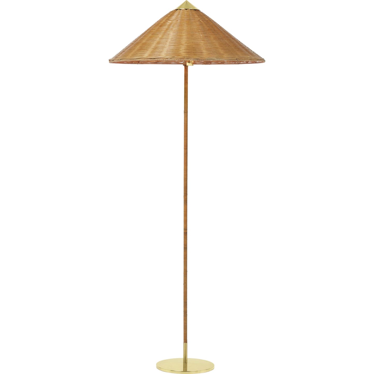 Tynell Collection 9602 Floor Lamp by GUBI #Wickerwork
