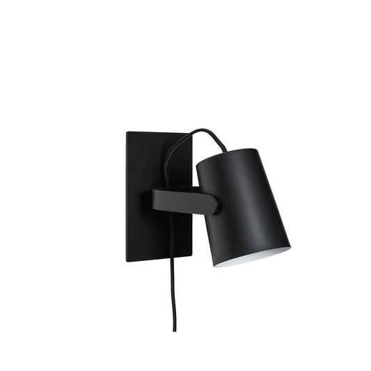 Ardent Wall Lamp by Hübsch #Black