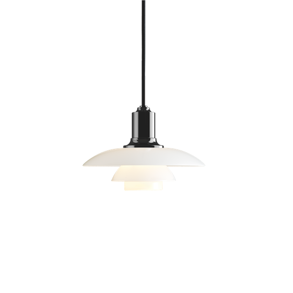 PH 2/1 Pendant Lamp by Louis Poulsen #Black metallised