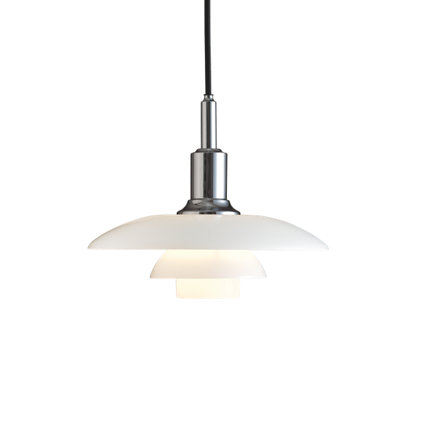 PH 3/2 Pendant Lamp by Louis Poulsen #High lustre chrome plated