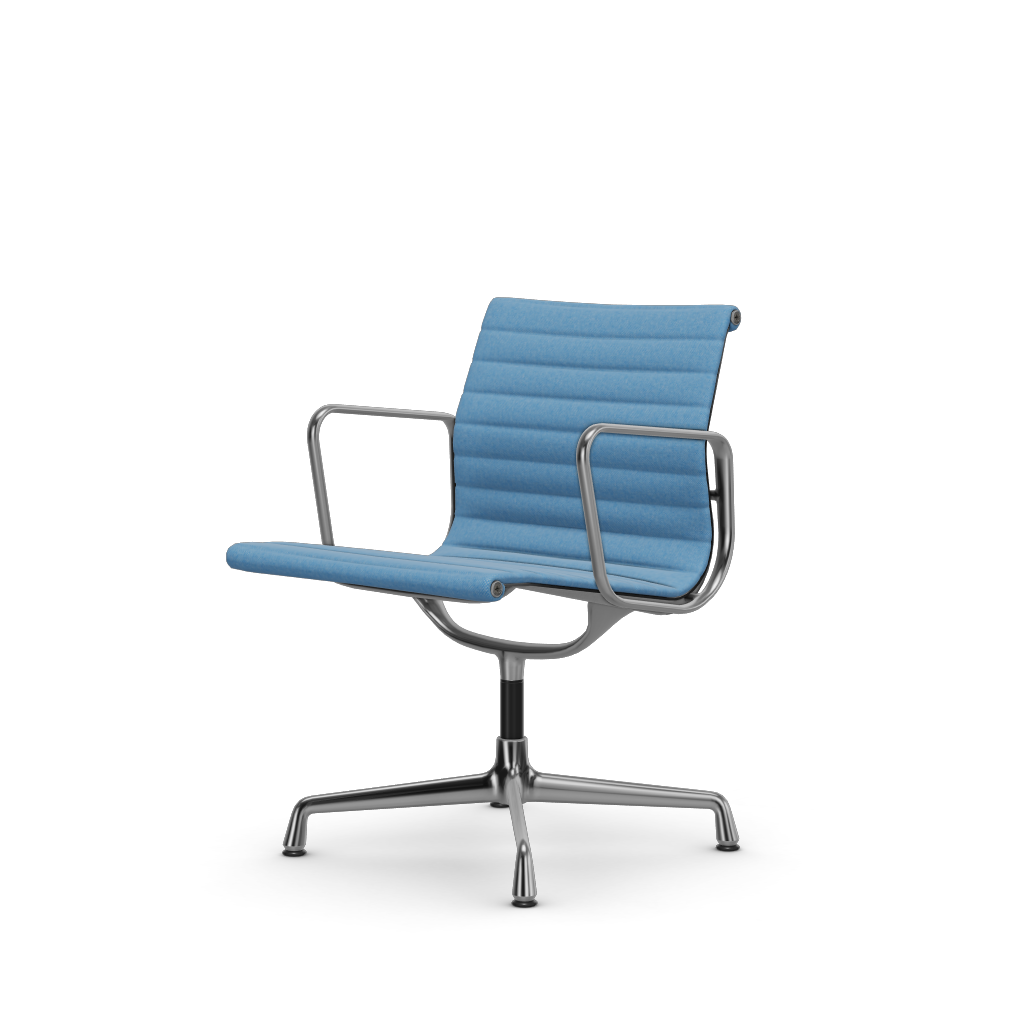 Aluminium Chairs EA 108 swivel – Conference (Cover material - Fabric Hopsak)