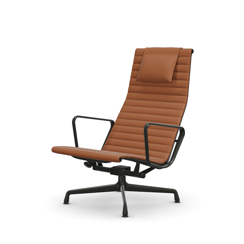 Aluminium Chair EA 124 – Lounge (Cover material - Fabric Leather Premium F)