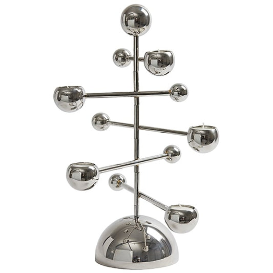 Teluria candleholder by Klong #nickel plated #