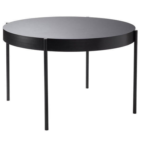 Series 430 dining table 120 cm by Verpan #black laminate #