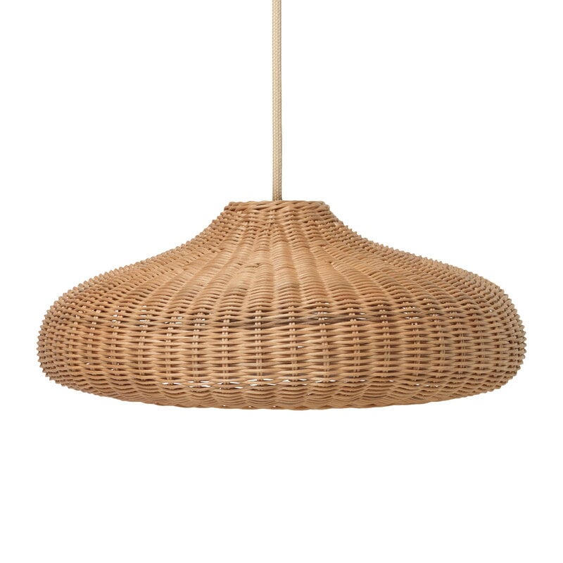 Braided Disc lampshade by ferm LIVING #natural #