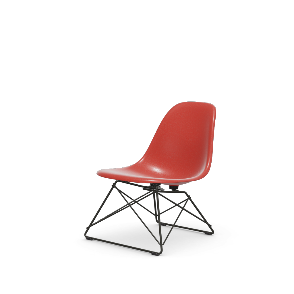 Eames Fiberglass Side Chair LSR (without upholstery) by Vitra