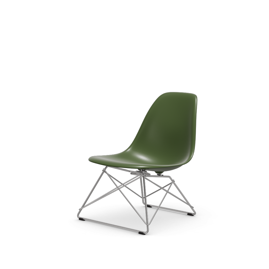 Eames Plastic Side Chair LSR (without upholstery) by Vitra