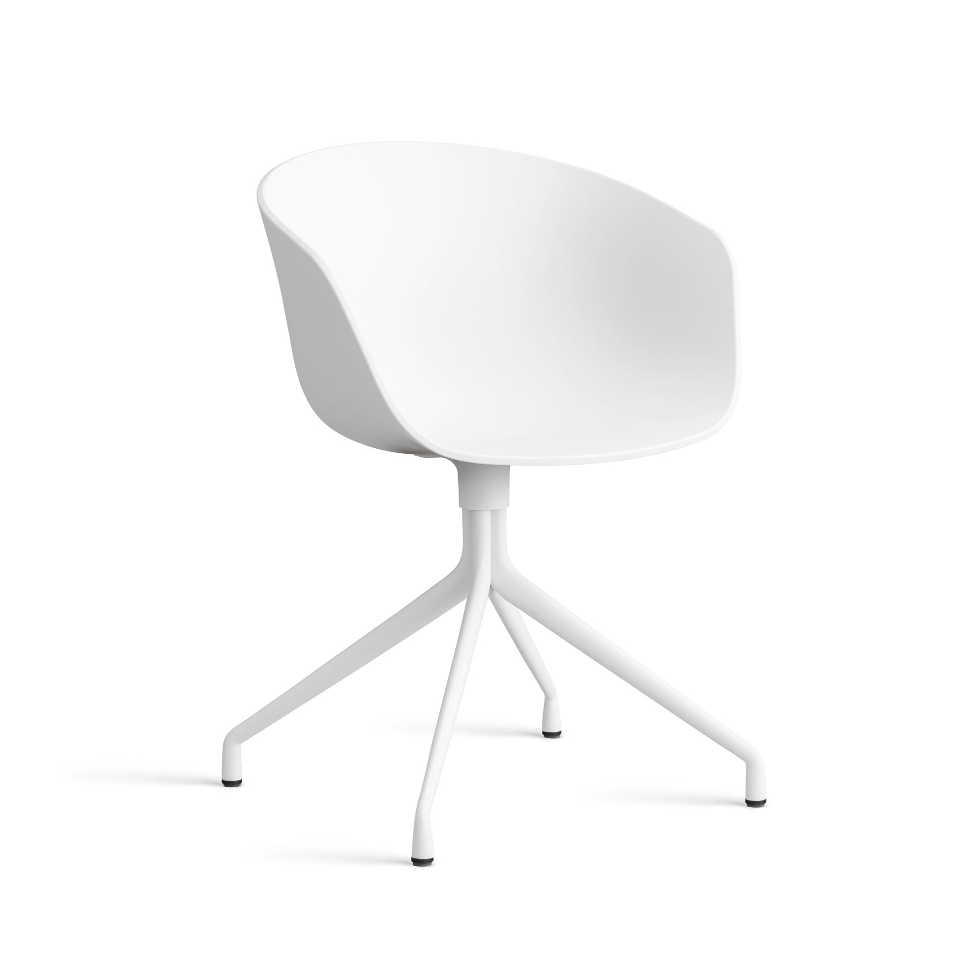 About A Chair Aac 20 by Hay #Polypropylene | White/White Powder coated Aluminium