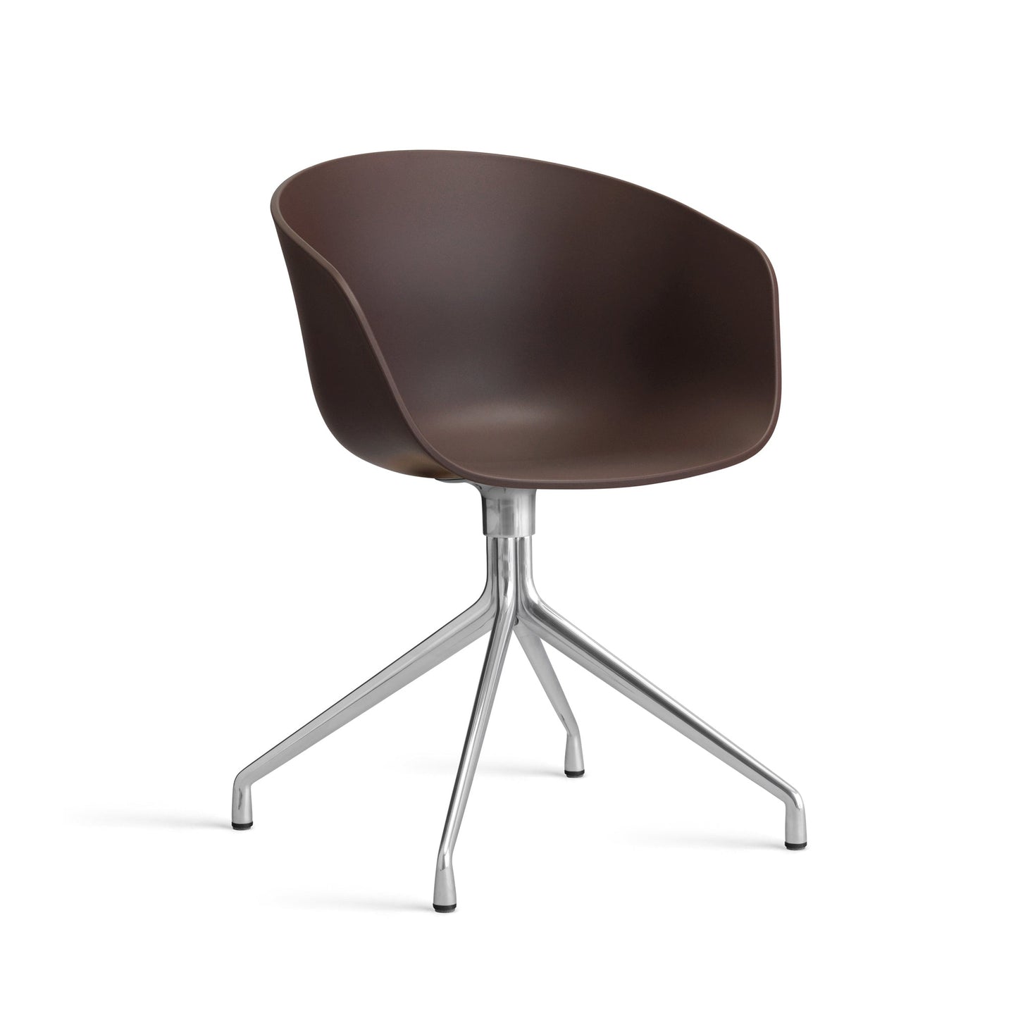 About A Chair Aac 20 by Hay #Polypropylene | Raisin/Polished Aluminium