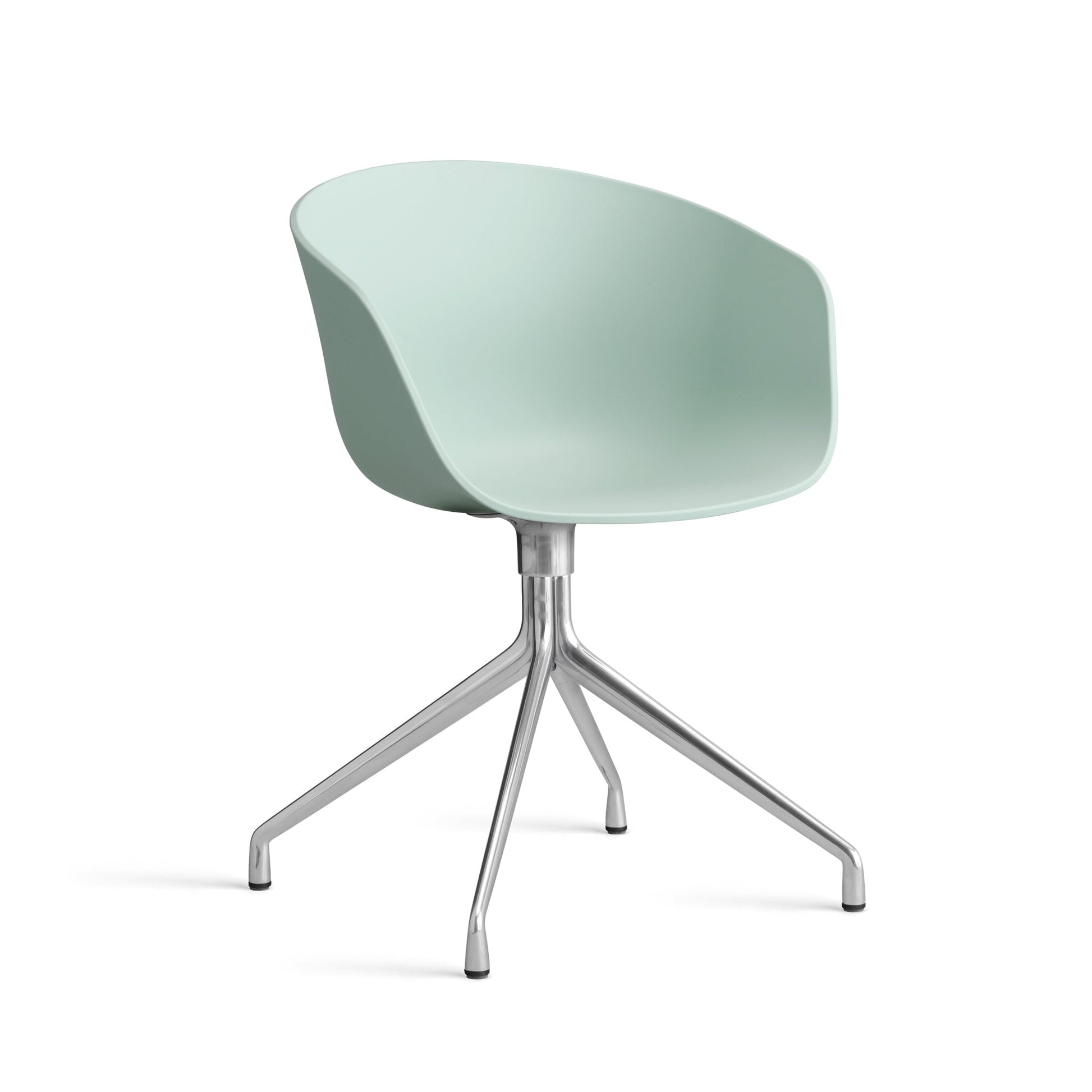 About A Chair Aac 20 by Hay #Polypropylene | Dusty Mint/Polished Aluminium