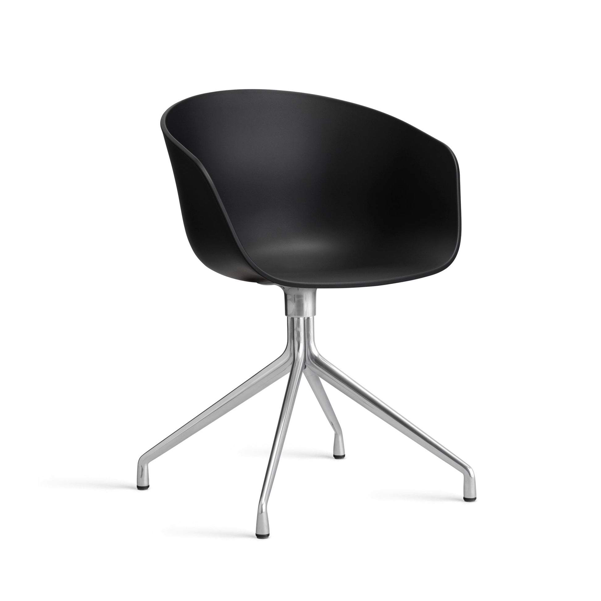 About A Chair Aac 20 by Hay #Polypropylene | Black/Polished Aluminium