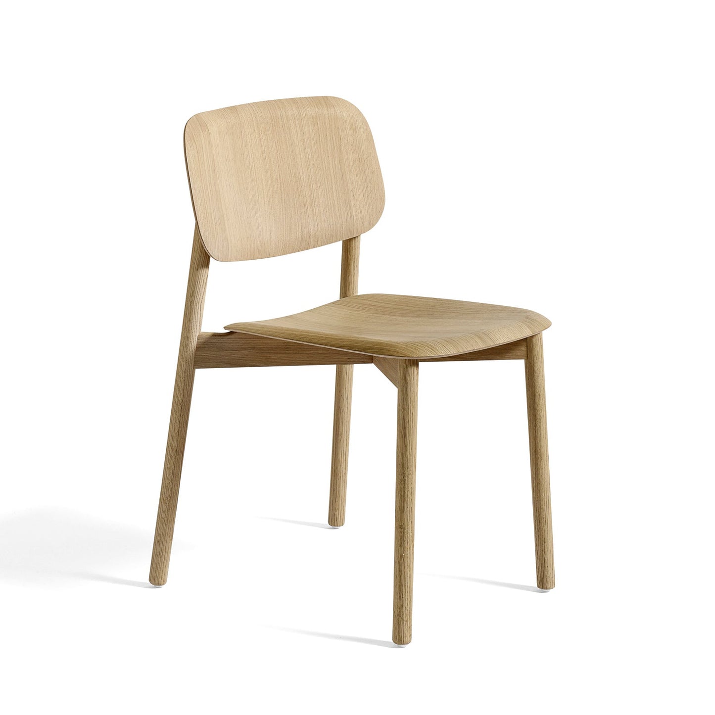 Soft Edge 60 Chair by Hay #Water-based lacquered Oak veneer/Water-based lacquered Solid oak