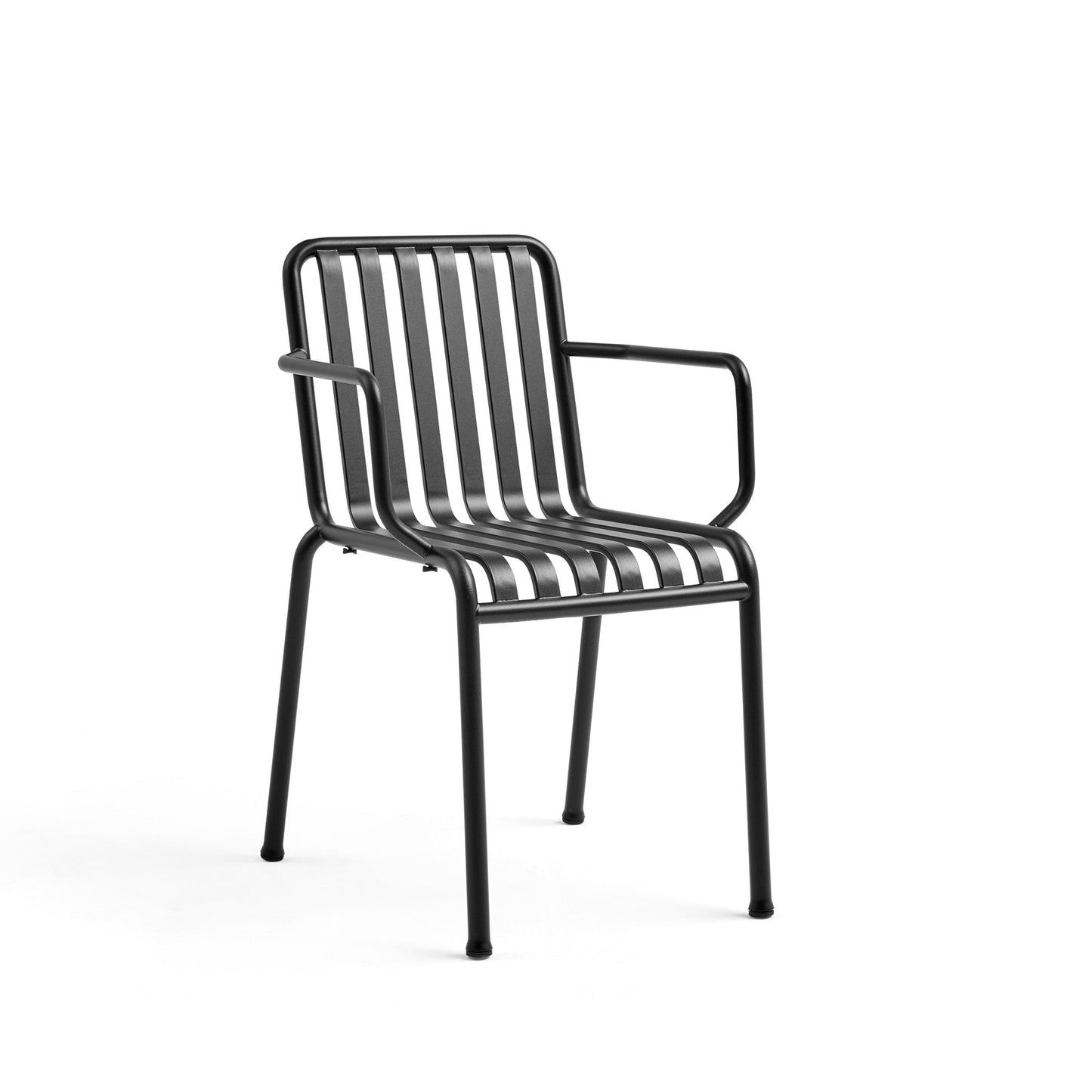 Palissade Armchair by Hay #anthracite powder coated steel