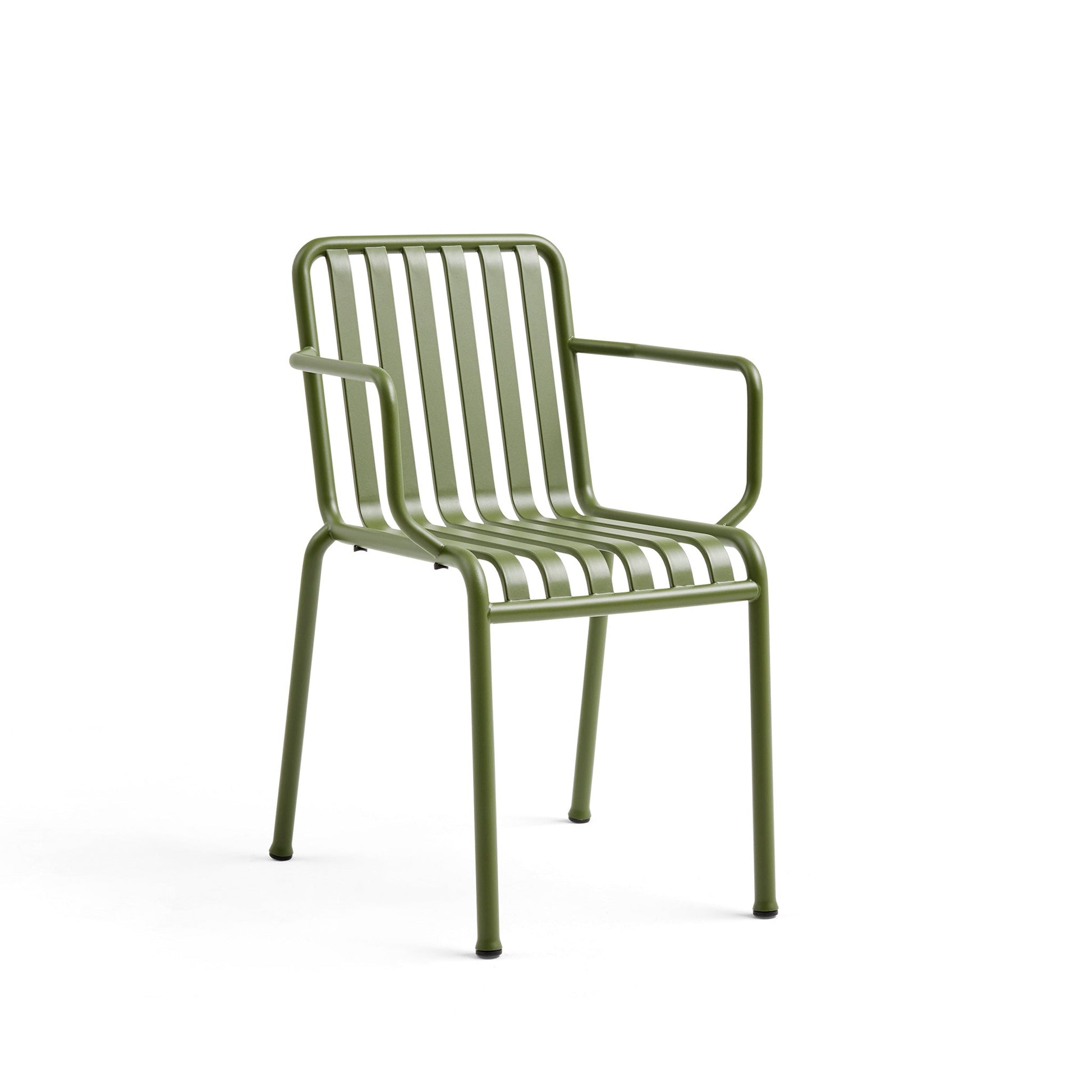 Palissade Armchair by Hay #olive powder coated steel