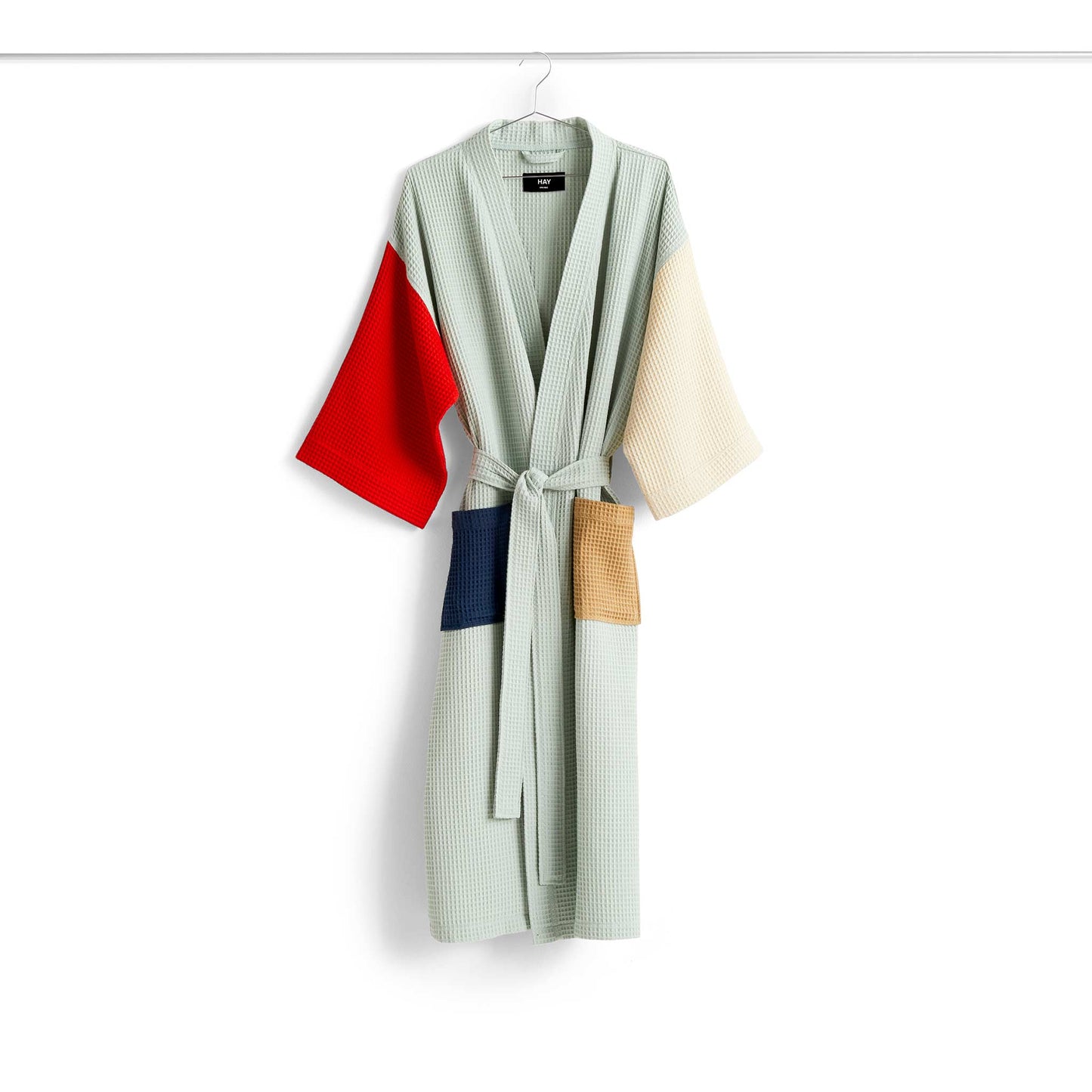 Waffle Bathrobe by Hay #Glacier multi