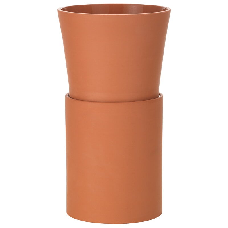 Terracotta pot by Vitra #M, terracotta #