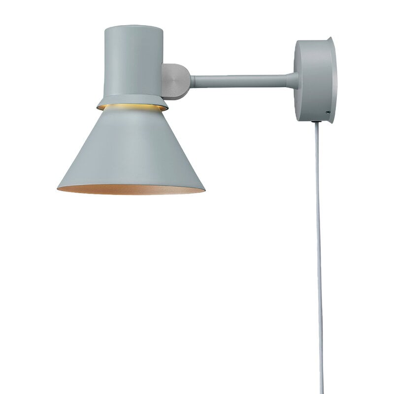 Type 80 W1 wall lamp with cable by Anglepoise #grey mist #