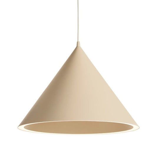 Annular pendant by Woud #large, beige #