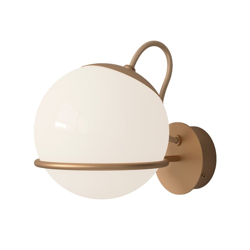 Model 237/1 wall lamp by Astep #14 cm, champagne #