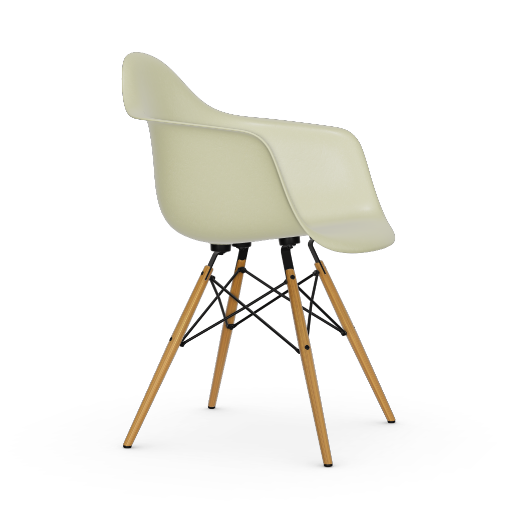 Eames Fiberglass Armchair DAW (without upholstery) by Vitra