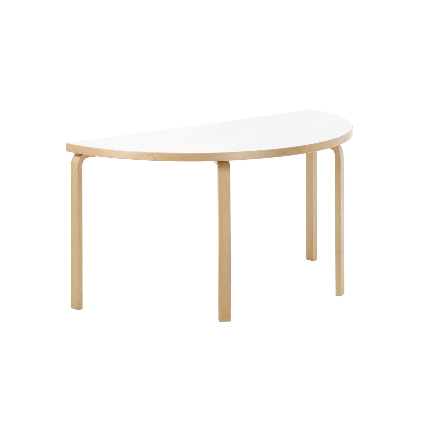 Aalto Table 96 half-round