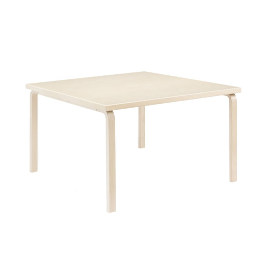 AALTO 84 - Square wooden table