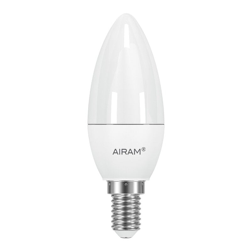 LED Oiva candle bulb by Airam #3W E14 3000K 250lm #