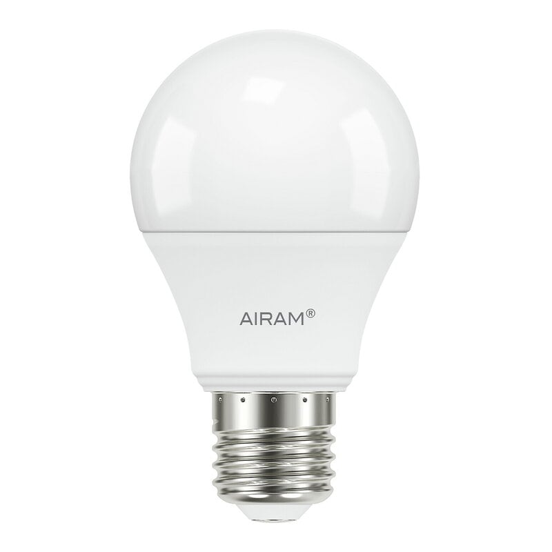 LED Oiva standard bulb by Airam #8,5W E27 3000K 806 lm #