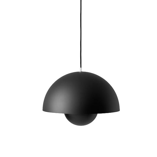 Flowerpot VP7 Pendant Lamp by &tradition #Matte black