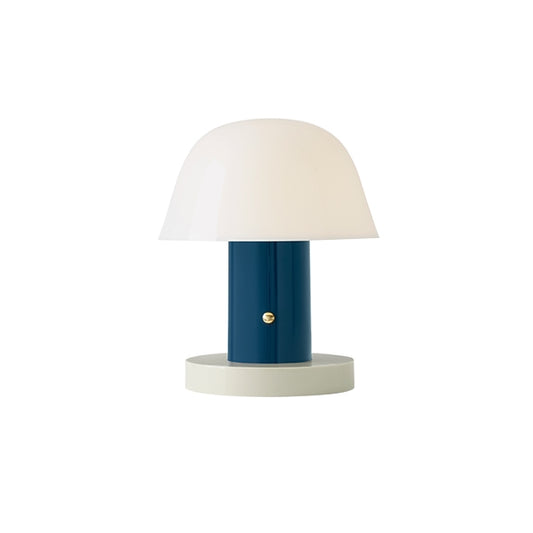 Setago JH27 Table Lamp by &tradition #White / Blue
