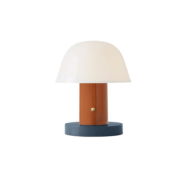 Setago JH27 Table Lamp by &tradition #Brown / Blue