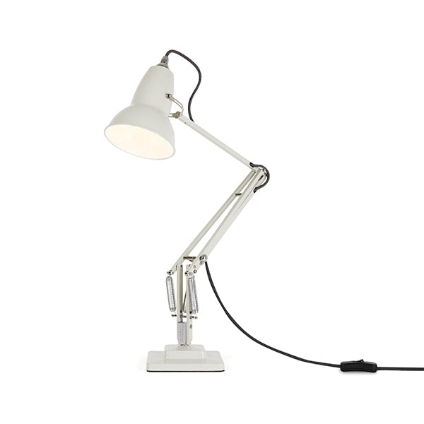 Original 1227 Brass Table Lamp by Anglepoise #Aluminum / White