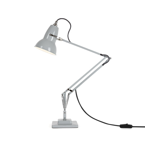 Original 1227 Brass Table Lamp by Anglepoise #Aluminum / Light grey