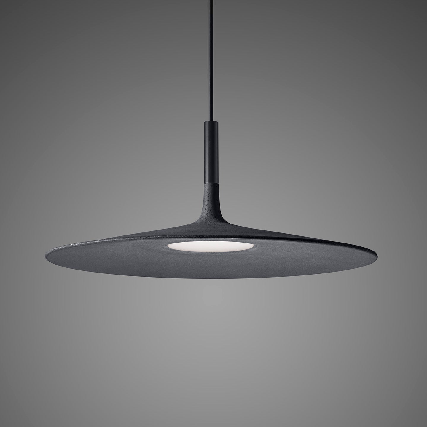 Aplomb Large - Led Cement Pendant Lamp by Foscarini #Anthracite