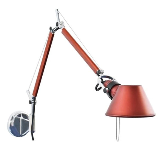 Tolomeo Micro Wall Lamp by Artemide #Red