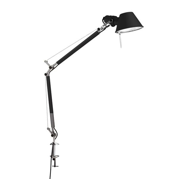 Tolomeo Mini Table Lamp with Clip by Artemide #Black / With clamp
