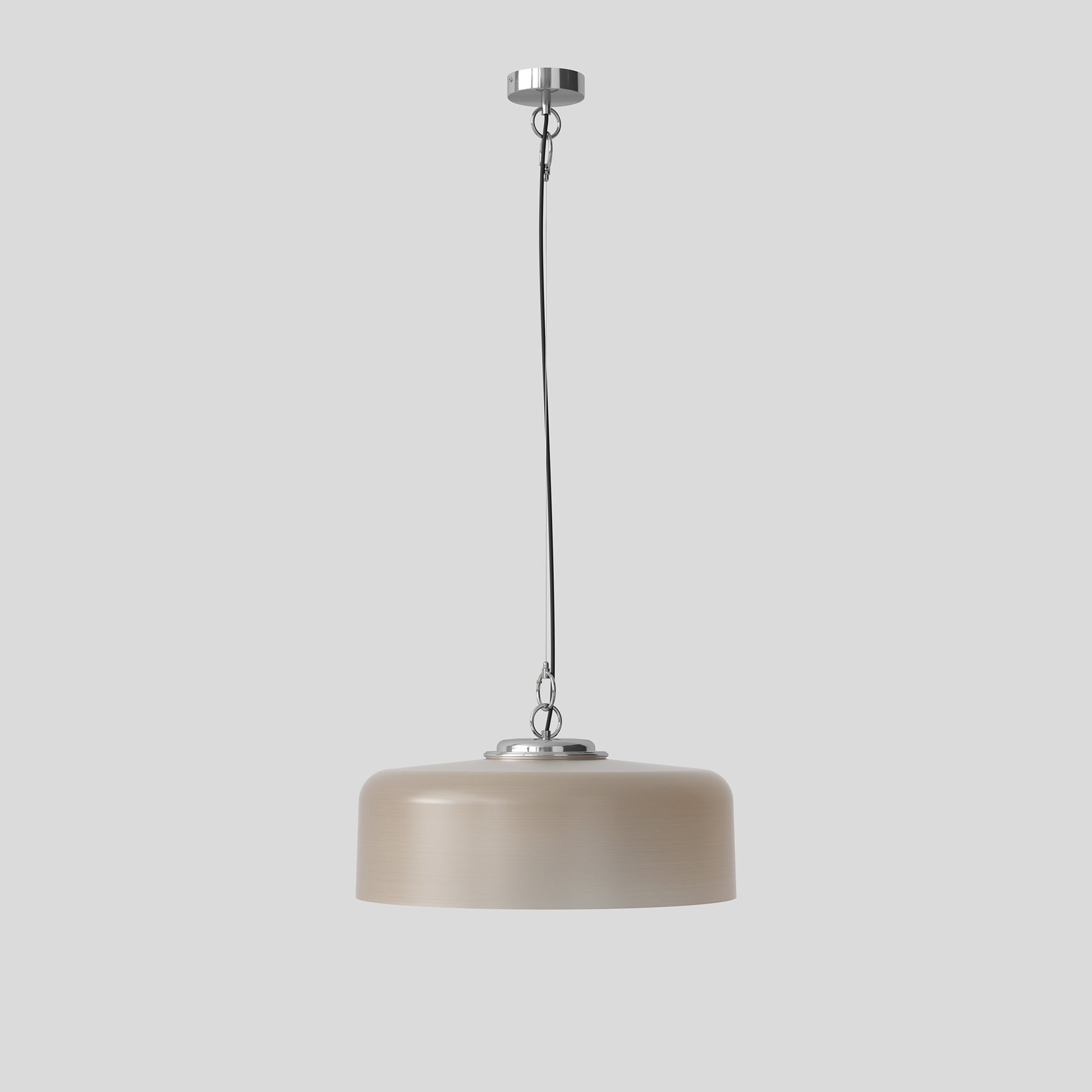 Suspension Lamp Model 2050 by Astep #Wire Suspension / Pearl Diffuser