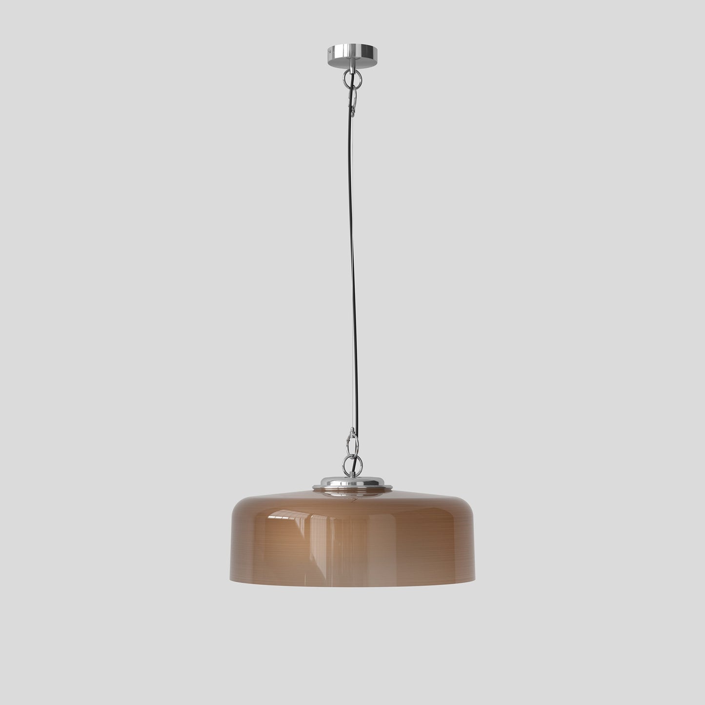 Suspension Lamp Model 2050 by Astep #Wire Suspension / Smoke Diffuser